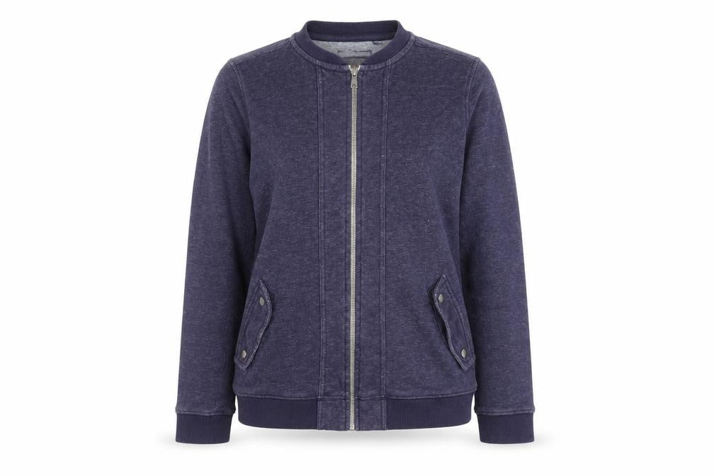 Next Women's Blue Basic Jacket Size 12, Full Zip