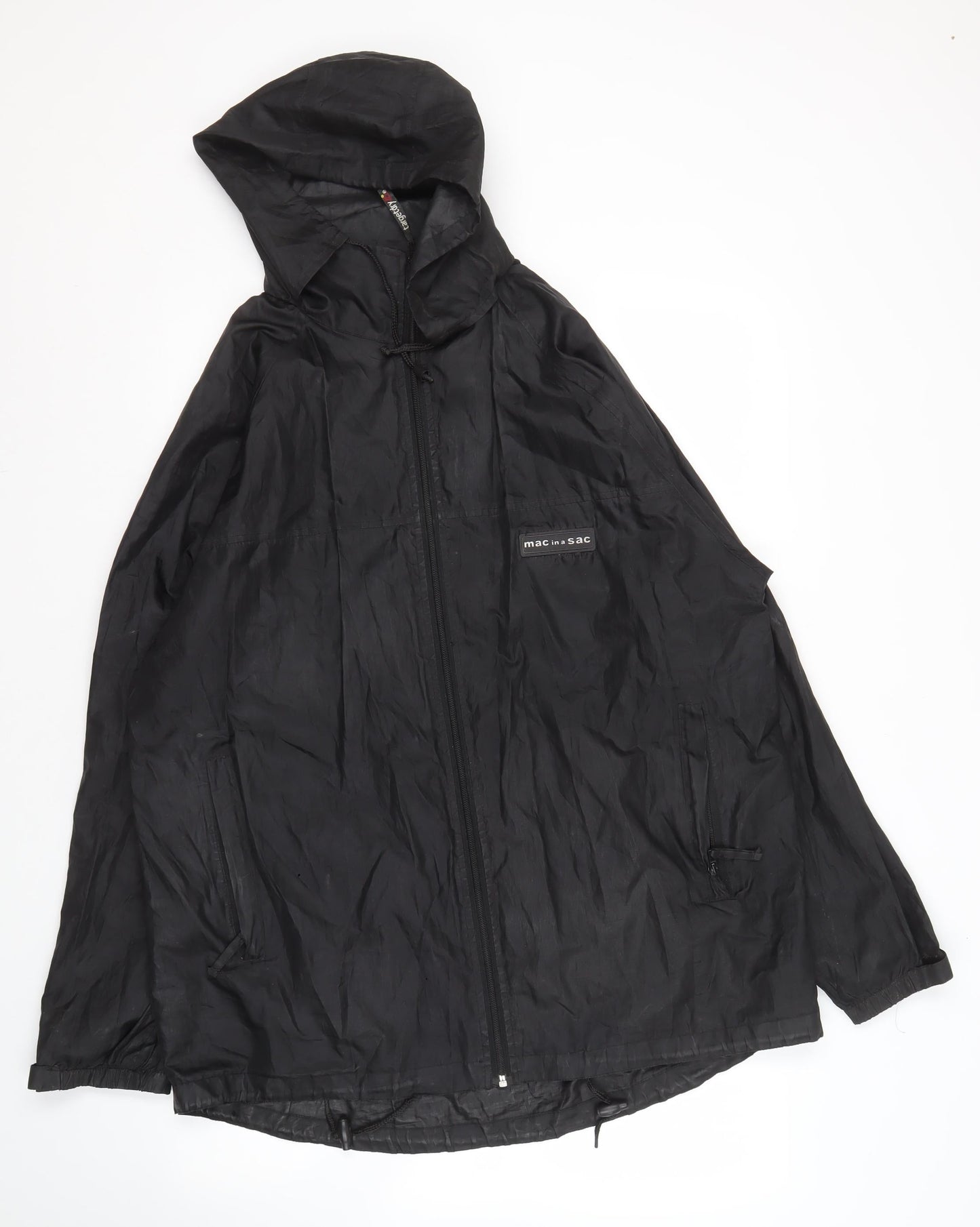 mac in a sac Men's Black Waterproof Rain Jacket S/M