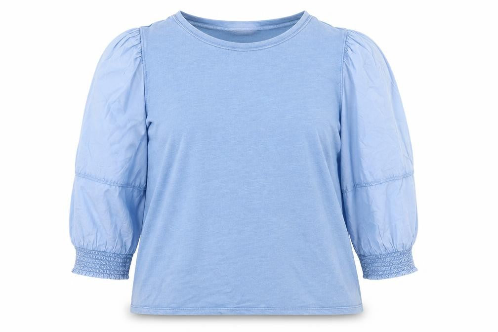 Marks & Spencer Women's Blue Cotton Jumper Size 16