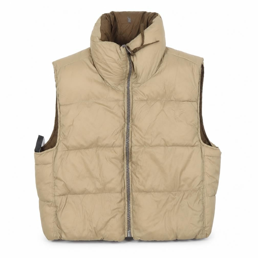Zara Women's Beige Padded Waistcoat L