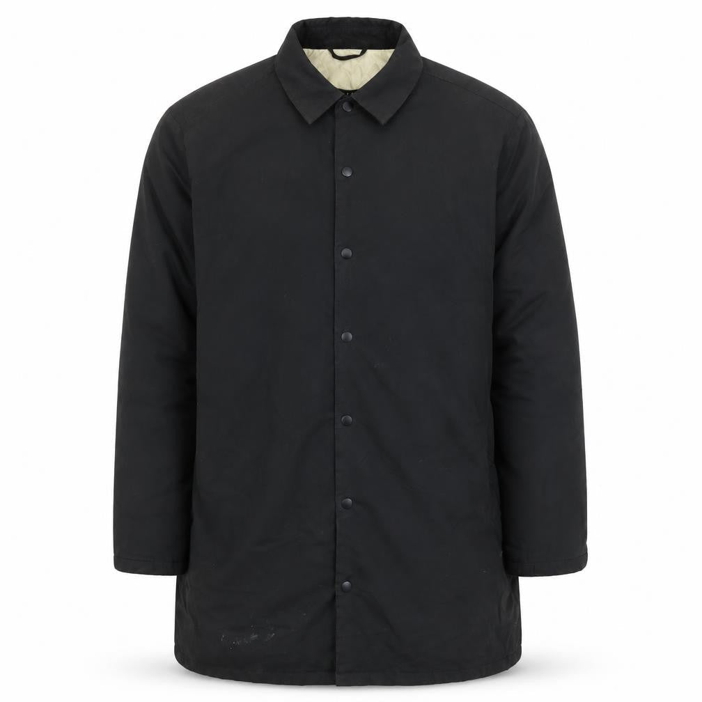 ASOS DESIGN Men's Black Casual Coat Size L