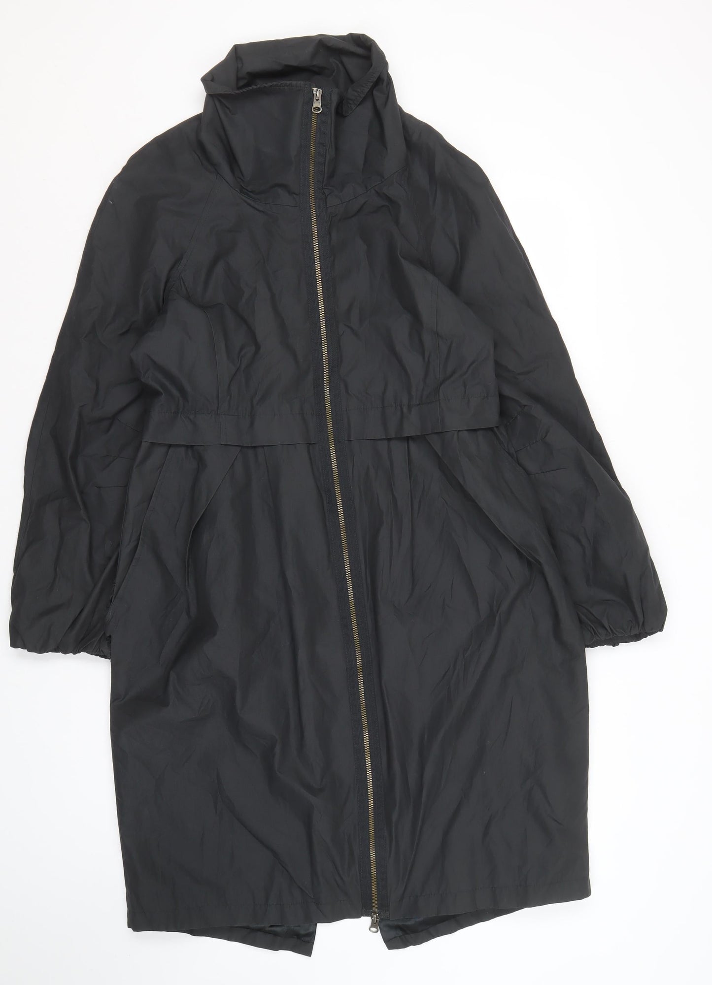 H&M Women's Black Long Jacket Size 12