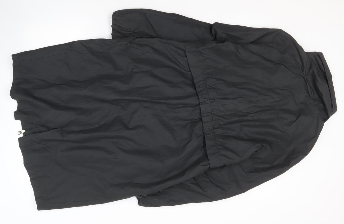 H&M Women's Black Long Jacket Size 12
