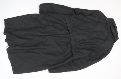 H&M Women's Black Long Jacket Size 12