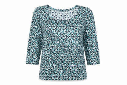 Laura Ashley Women's Multicoloured Floral Blouse, Size 12