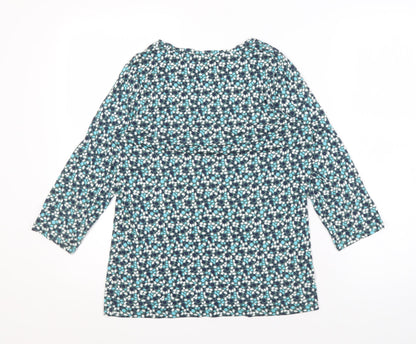 Laura Ashley Women's Multicoloured Floral Blouse, Size 12