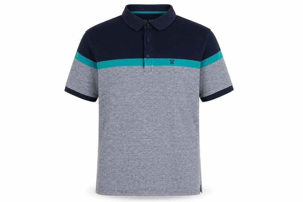 James Pringle Men's Multicoloured Polo Shirt L