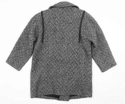 Julius Women's Grey Wool Pea Coat Size 10