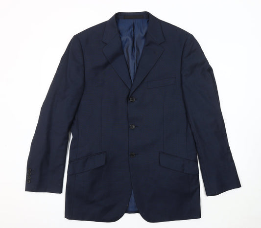Marks and Spencer Men's Blue 40R Blazer Jacket