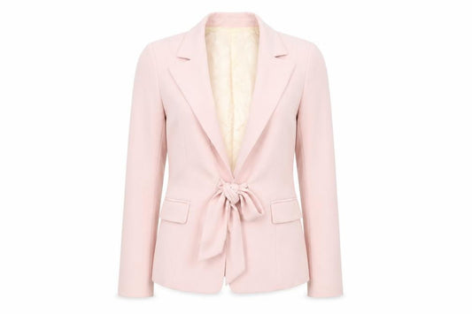 Zara Women Pink Blazer, Size 14, Classic Regular Fit
