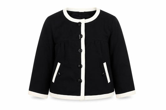 Camaieu Women's Black 3/4 Sleeve Blazer, Size 10