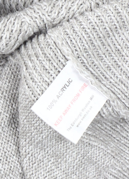 ISLE Women's Grey Knit Pullover Jumper M