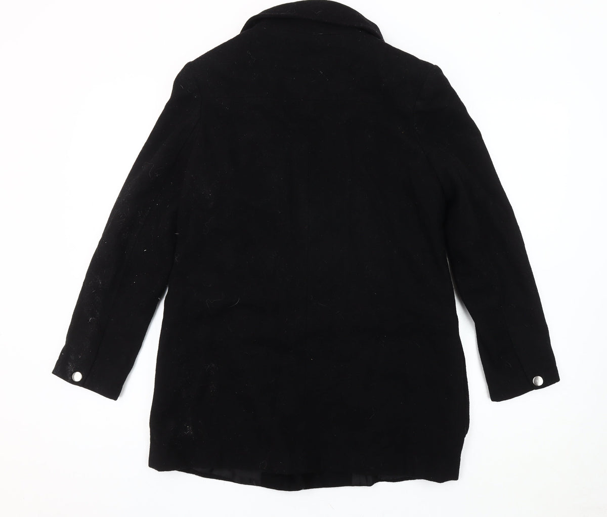 ASOS Women’s Black Mid-Length Wool Jacket - Size 10