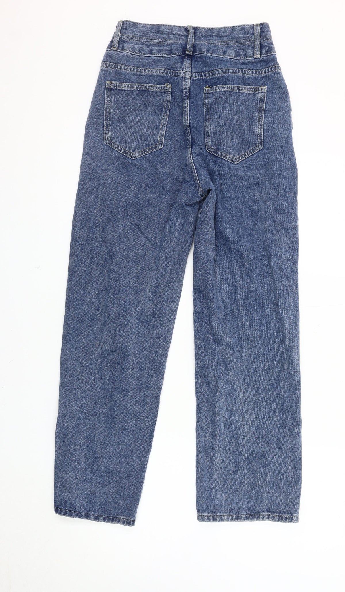 TWELVESQUARE Women's Blue Straight Jeans Size M