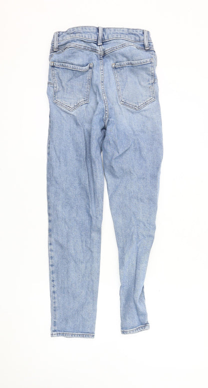 New Look Women's Blue Mom Jeans Size 6 Shaping Denim