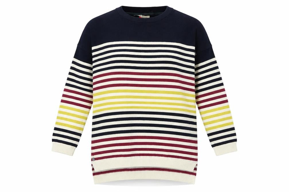 Brakeburn Women's Multicoloured Striped Pullover Jumper Size 8
