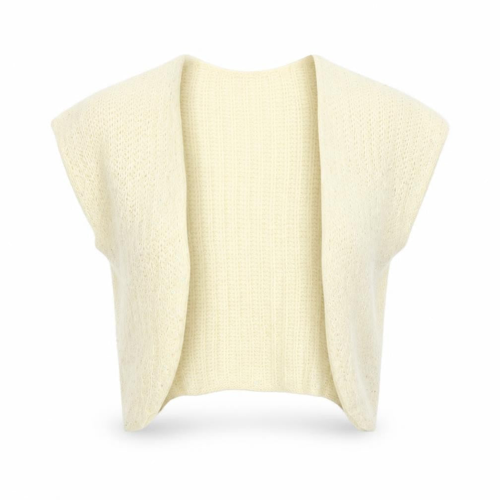 Gap Women’s Ivory Sequin Shrug M
