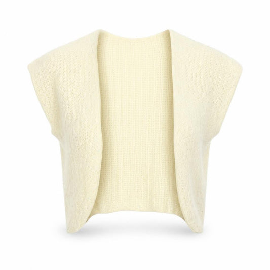 Gap Women’s Ivory Sequin Shrug M