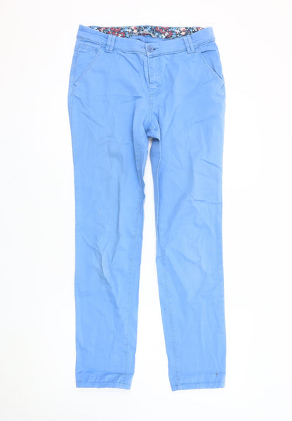 Additional front view of Red Herring Women's Blue Skinny Jeans, size 10