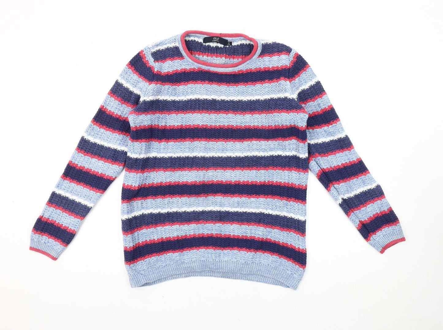 Isle Essentials Women's Multicoloured Pullover Jumper M