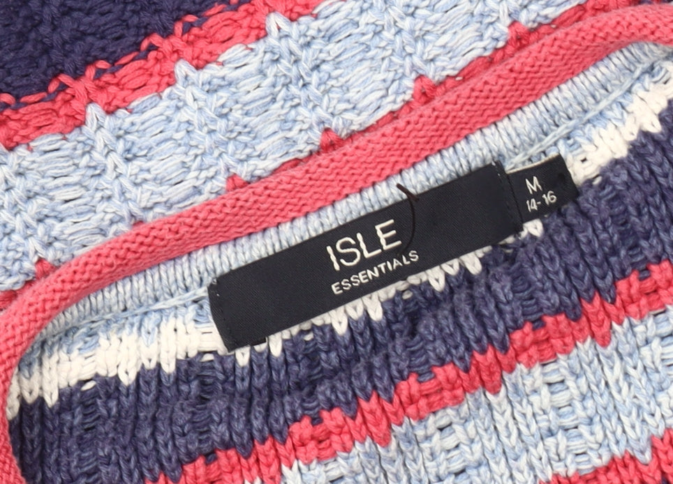 Isle Essentials Women's Multicoloured Pullover Jumper M
