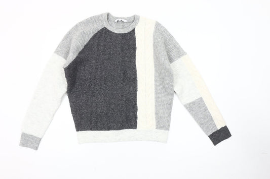 Principles Women's Grey Pullover Jumper, Size 12