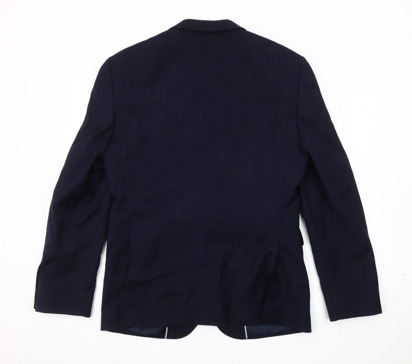 Montague Burton Men's Blue Wool Blazer 38S