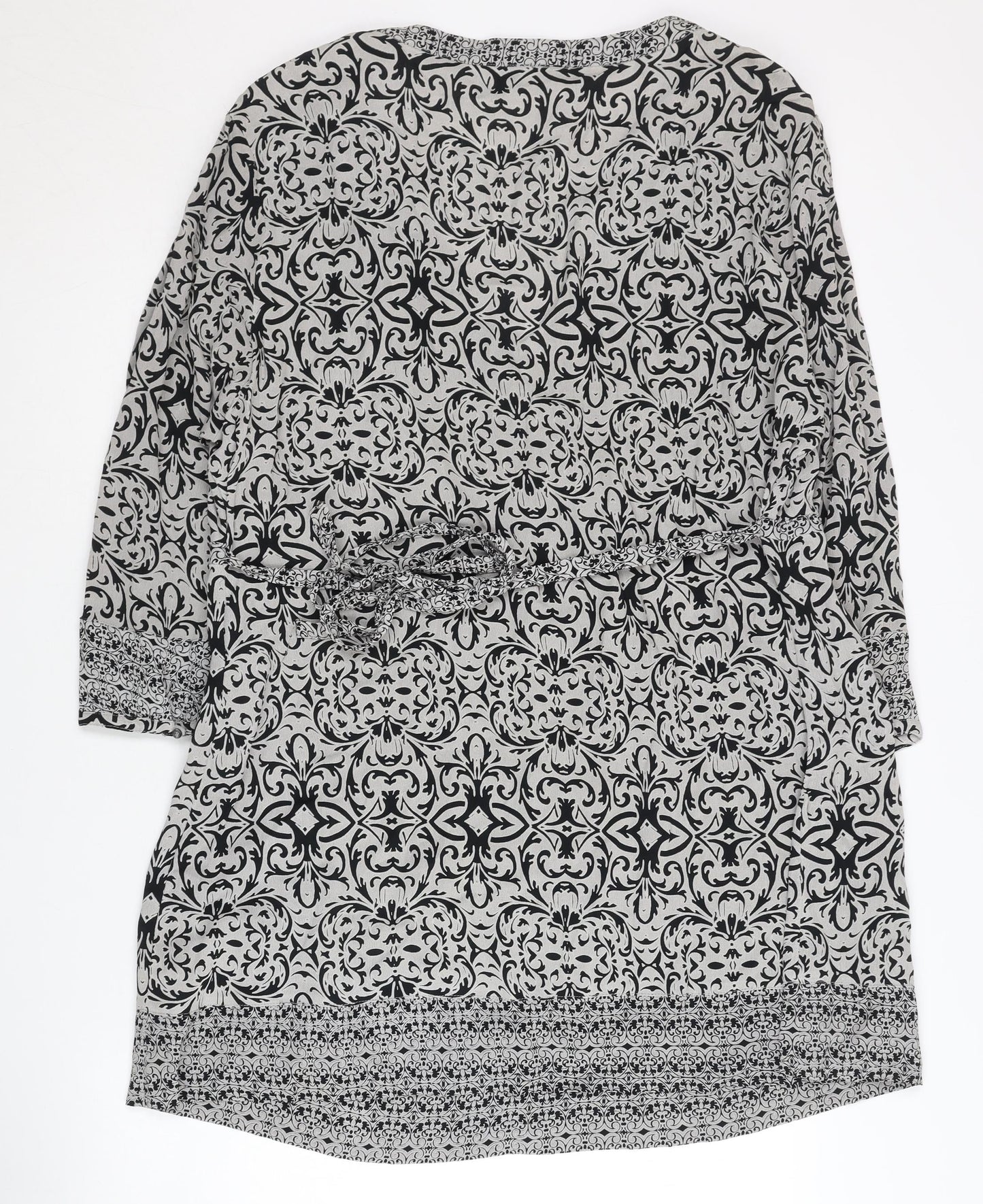 Rocha, John Rocha Women's Black Geometric Dress, Size 20