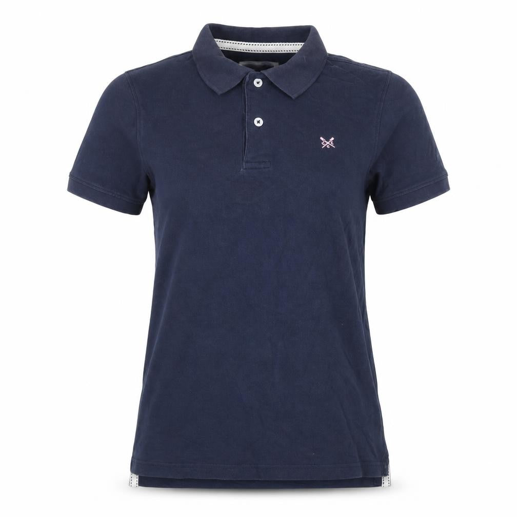 Crew Clothing Company Polo Shirt Blue S Unisex Adults