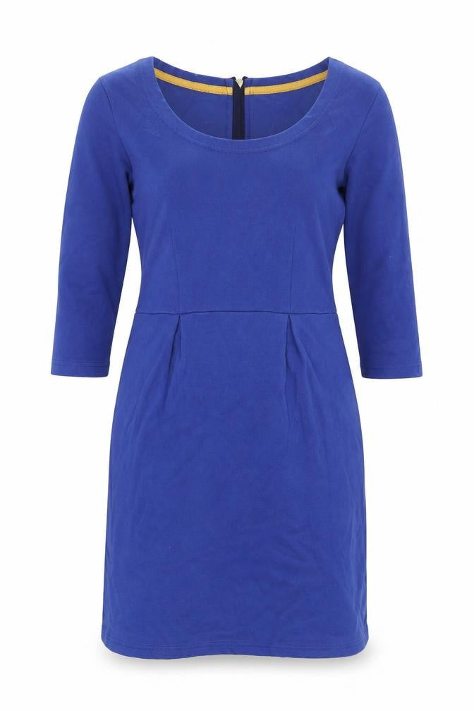 Joules Women's Blue Sheath Dress Size 8 for Elegant Style