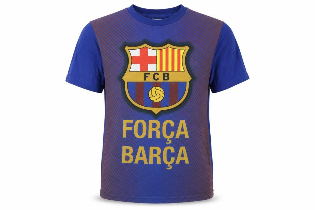 FCB Boys Blue Graphic T-Shirt 10-11 Years
