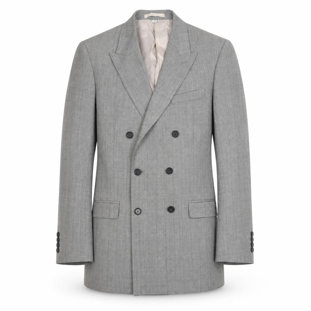 Autograph Men’s Grey Double-Breasted Blazer 40L