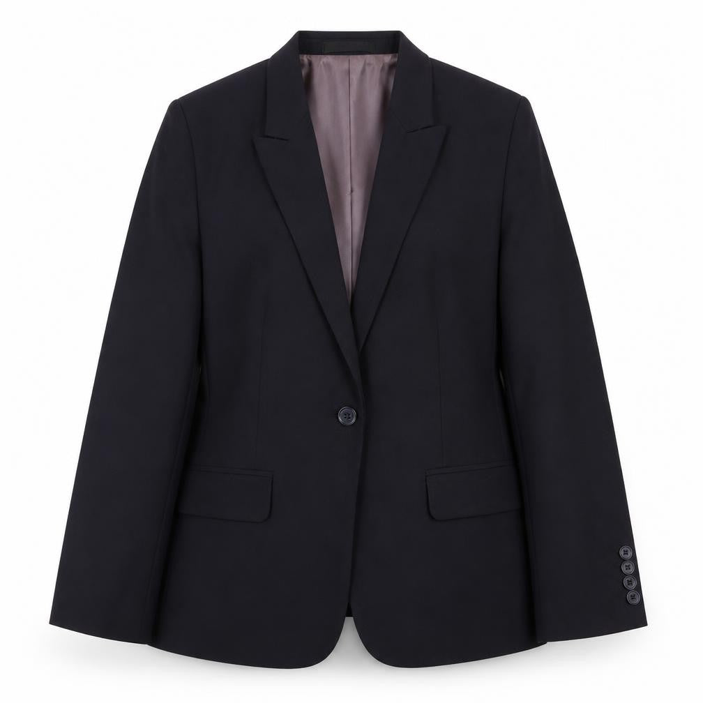 Simon Jersey Women's Black Suit Jacket Size 12