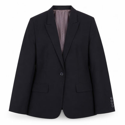 Simon Jersey Women's Black Suit Jacket Size 12