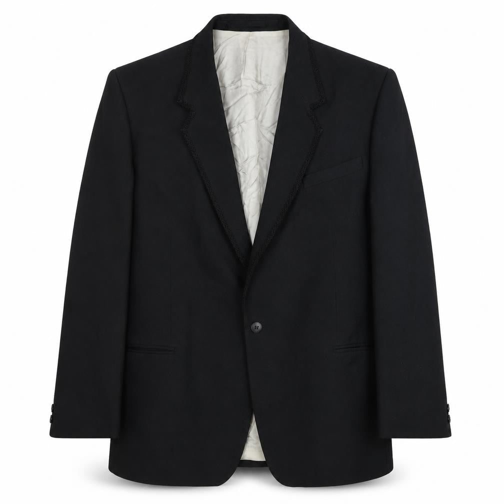 C&A Men's Black Blazer, Size 44, Formal Short Length