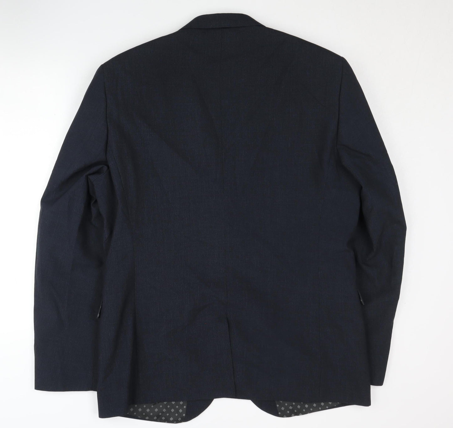 Next Men's Blue Blazer, Size 44L, Formal Jacket