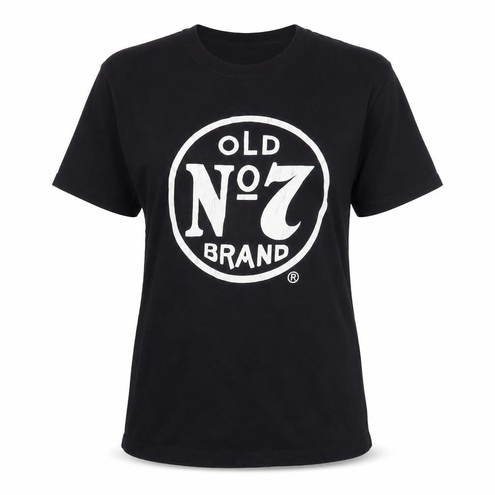 Jack Daniel's Black T-Shirt, M, Unisex Fit, Short Sleeve