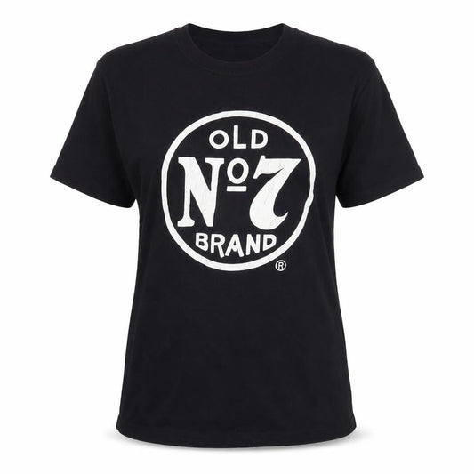 Jack Womens Daniel's Black T-Shirt, M, Fit, Short Sleeve