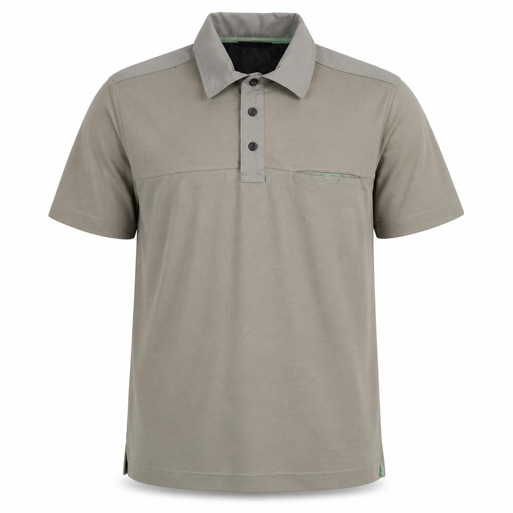 Marks & Spencer Men's Beige Polo Shirt, Size S