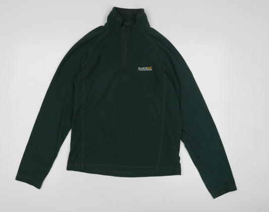 Regatta Unisex Green Fleece Sweatshirt S - Outdoor Wear