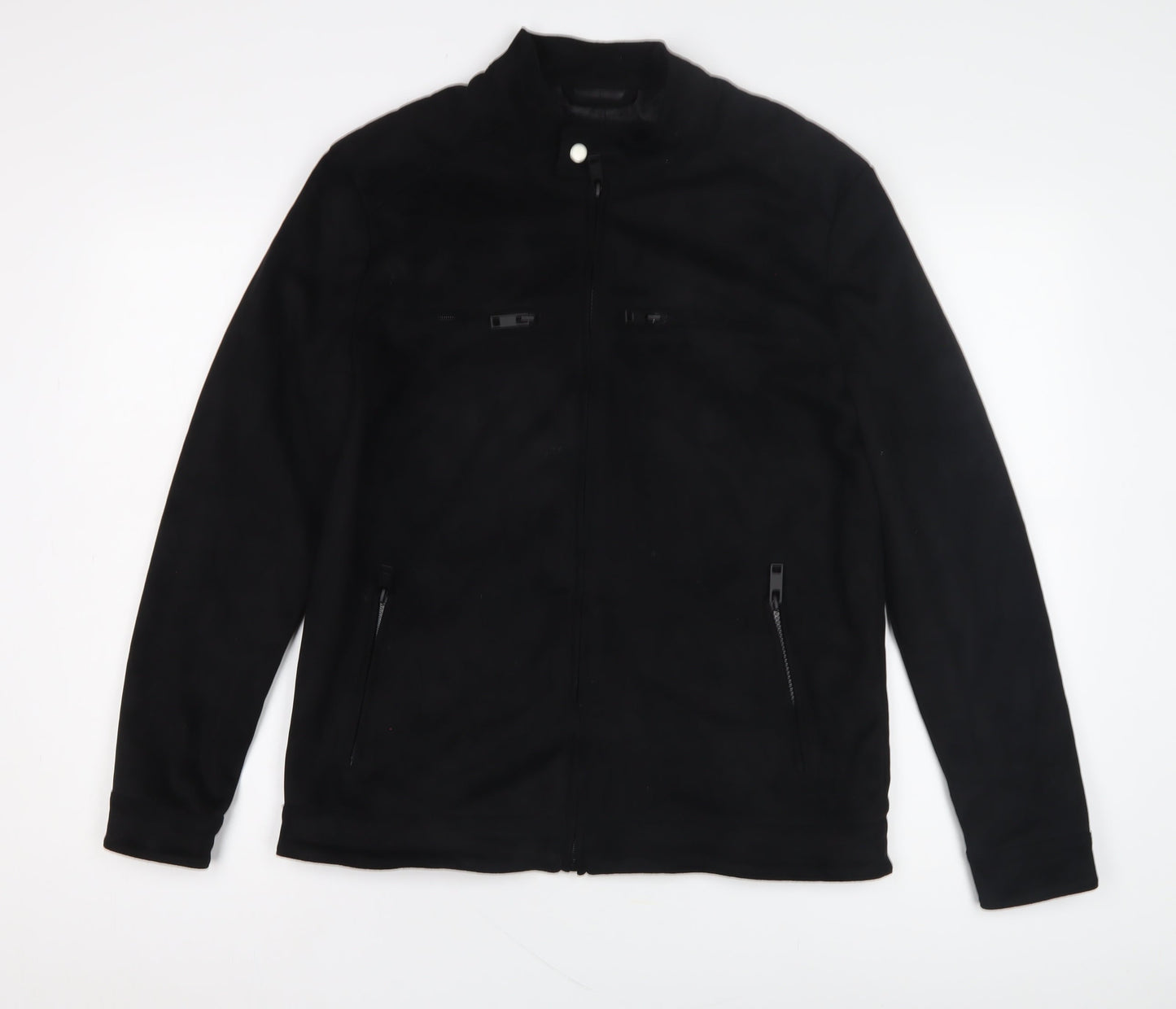 Process Black Men's Black S Basic Jacket