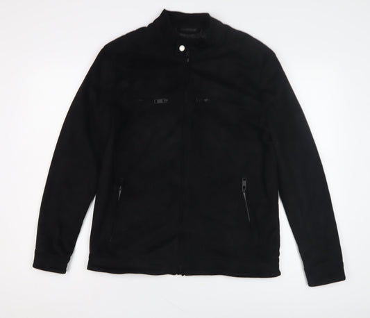 Process Black Men's Black S Basic Jacket