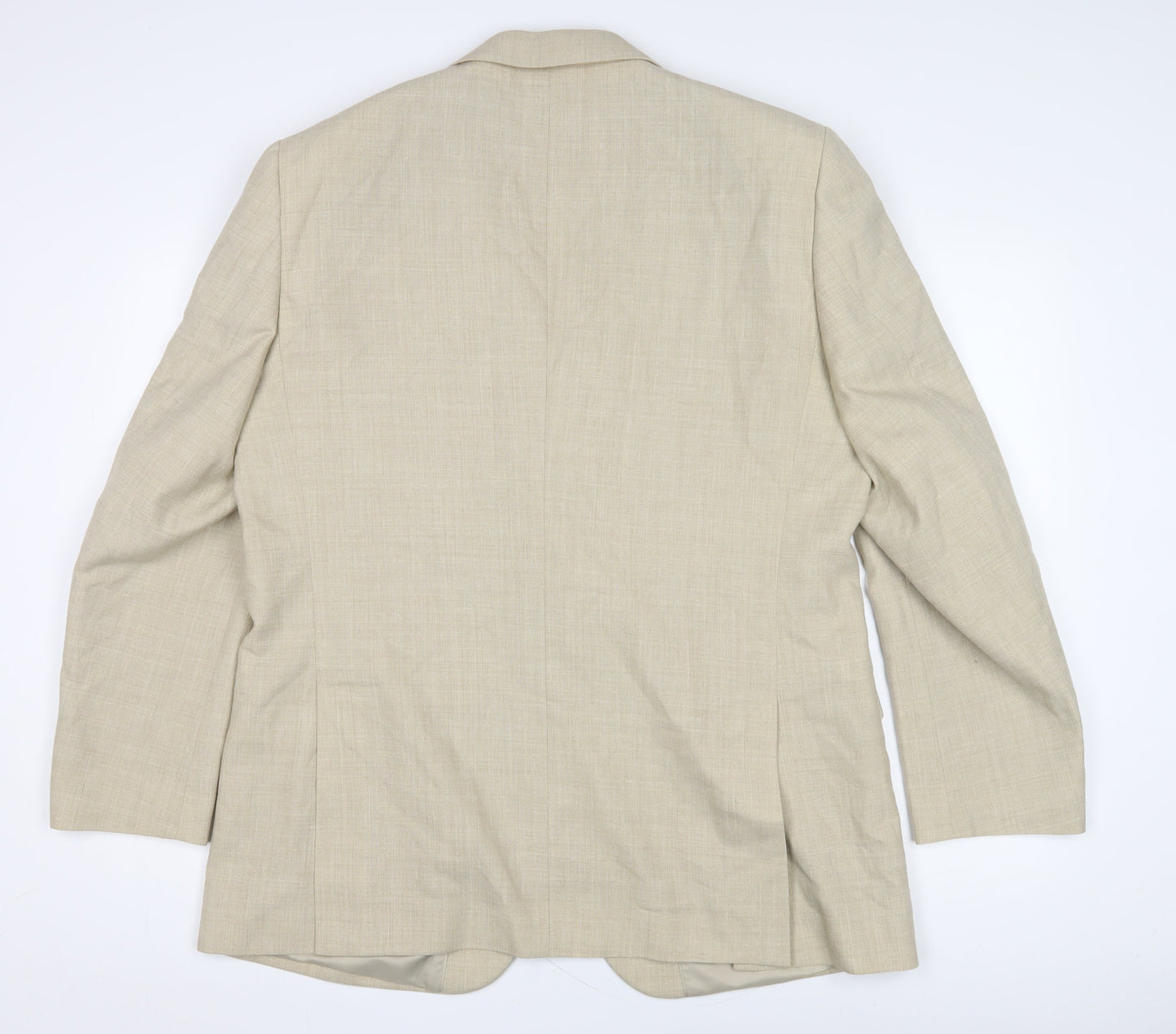 Brook Taverner Men's Beige Blazer Size 42 Classic Style