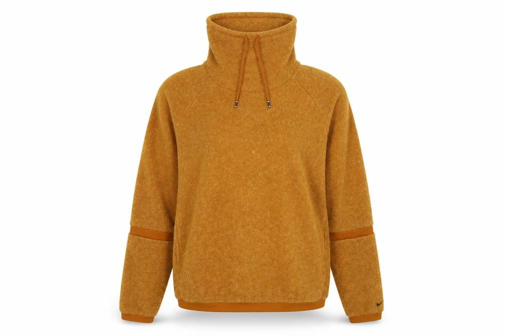 Nike Women's Brown Pullover Sweatshirt M - Raglan Sleeves