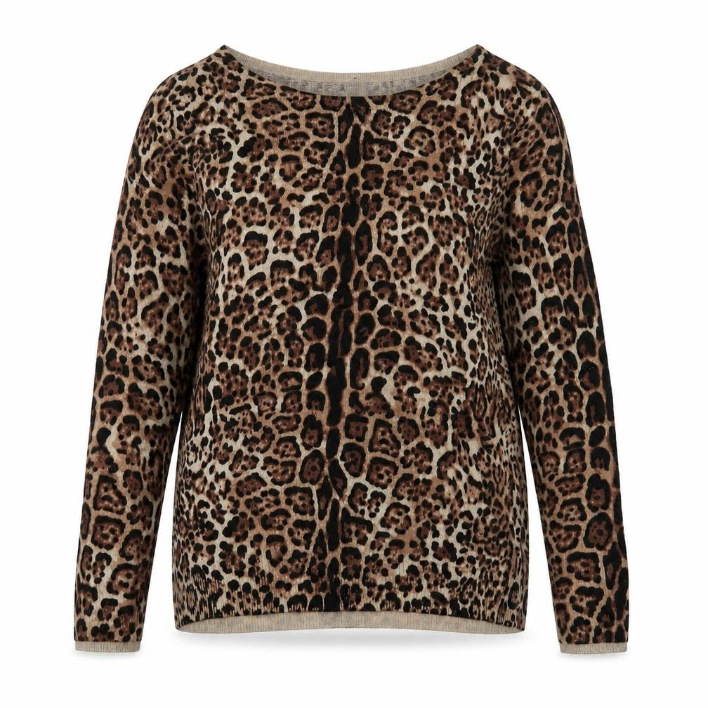 Wallis Women's Multicoloured Petite S Leopard Jumper