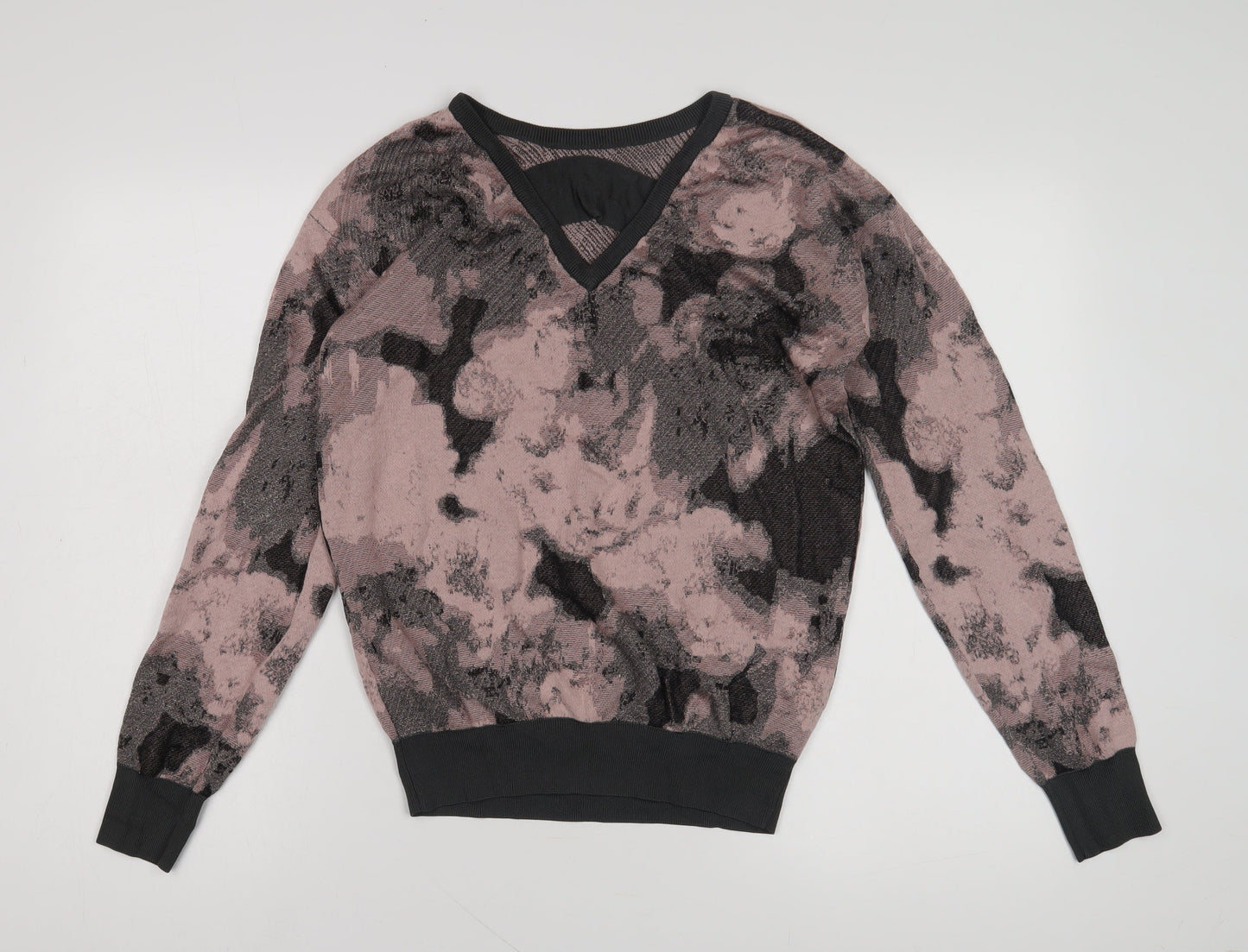 Next Women's Pink Pullover V-Neck Jumper Size 10