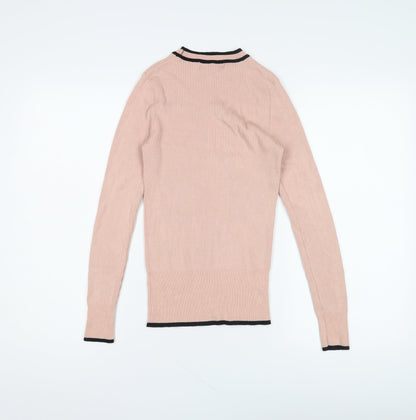 Marks & Spencer Women's Pink Pullover Jumper Size 8