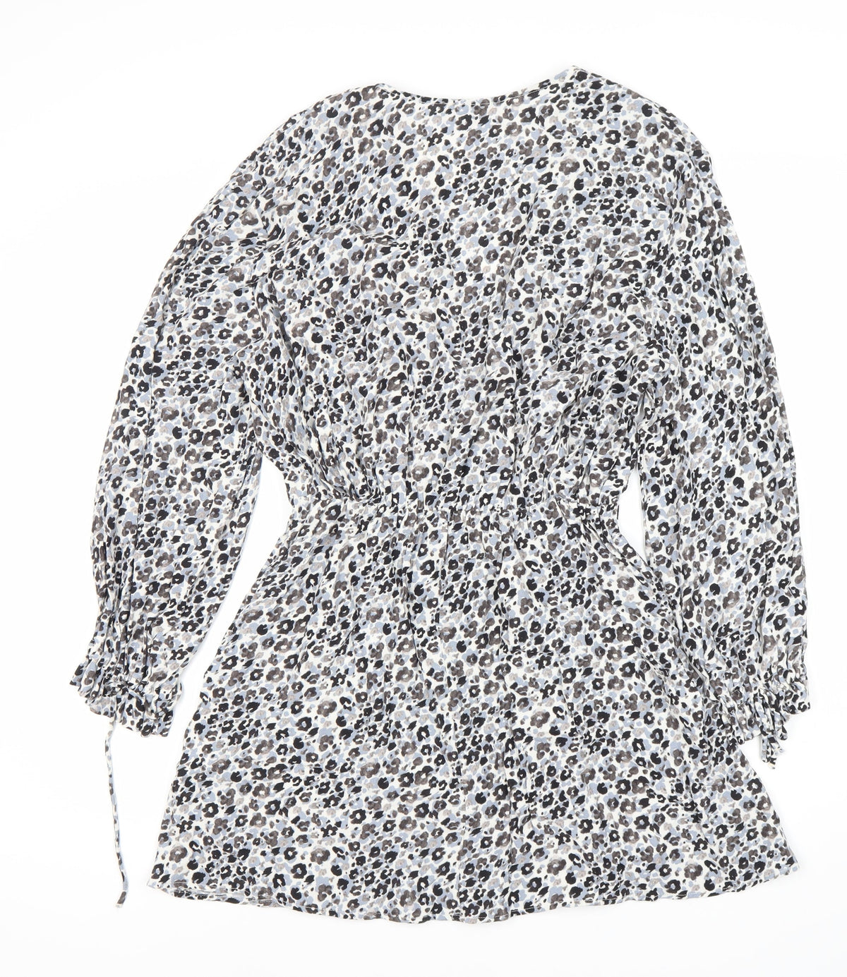 Zara Women's Multicoloured Animal Print A-Line Dress