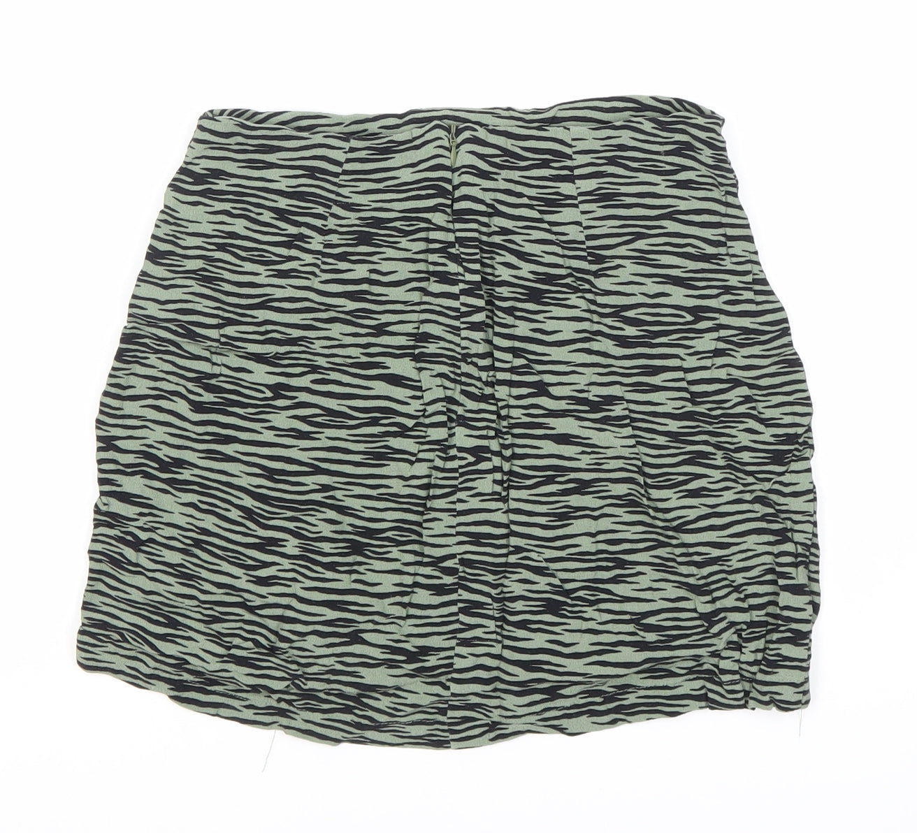Pull Women's Green Animal Print Pencil Skirt Size 8