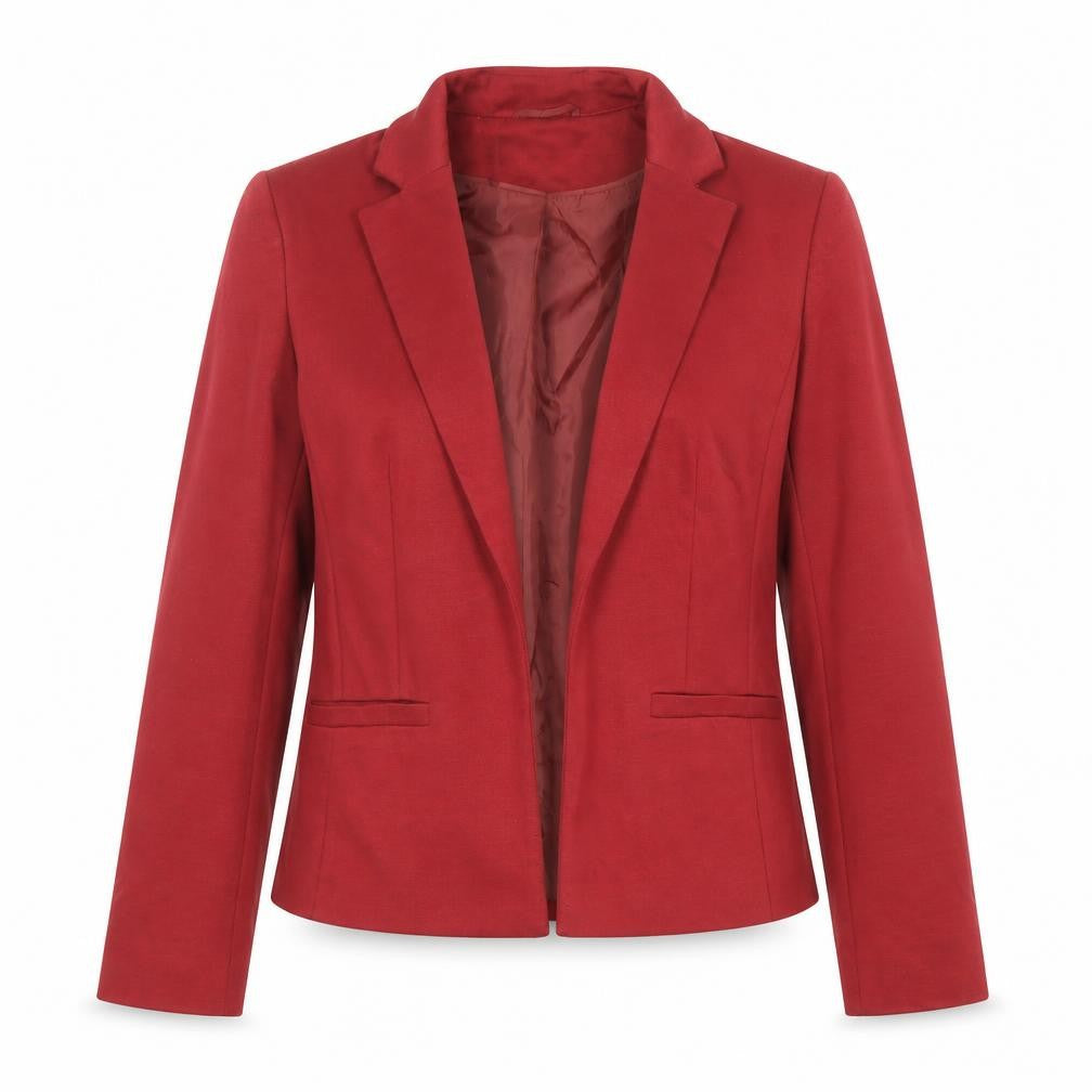 Miss Selfridge Women's Red Regular Blazer Size 6
